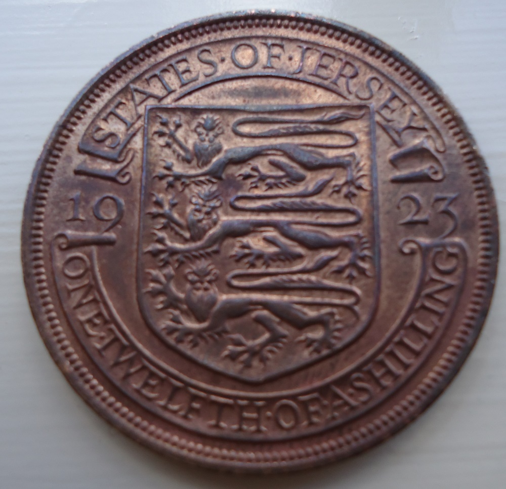 States-Of-Jersey-One-Twelfth-Of-A-Shilling---Grade?